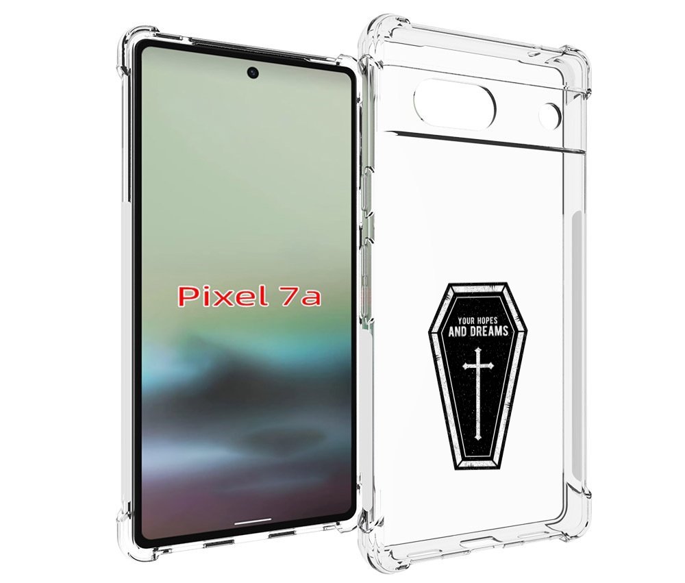 

Чехол MyPads гроб с мечтами для Google Pixel 7A, Tocco