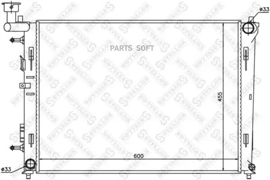 

STELLOX Радиатор охлаждения STELLOX 1025309sx