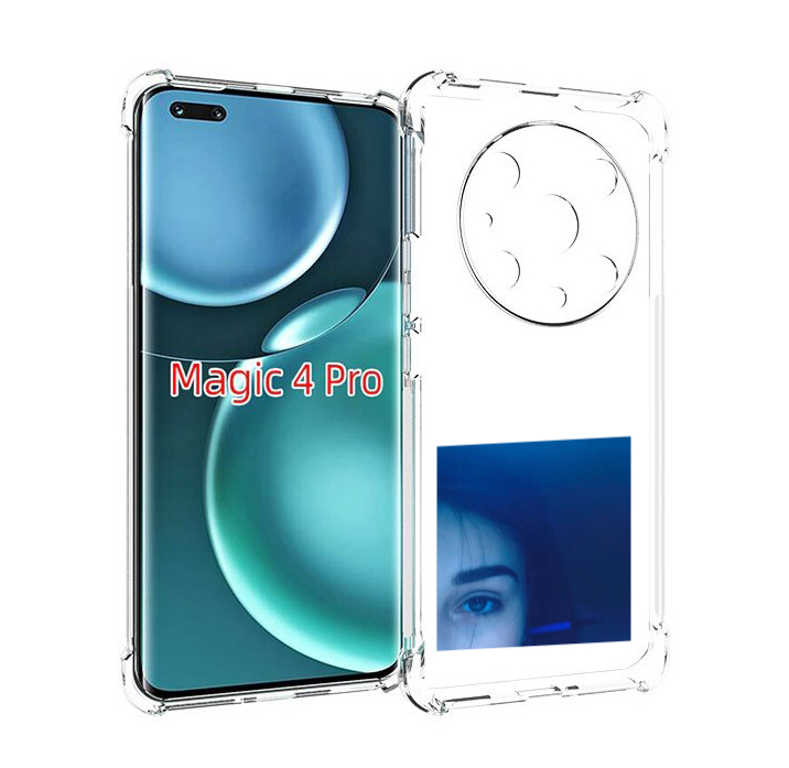 

Чехол MyPads Hate Love face для Honor Magic4 Pro, Прозрачный, Tocco