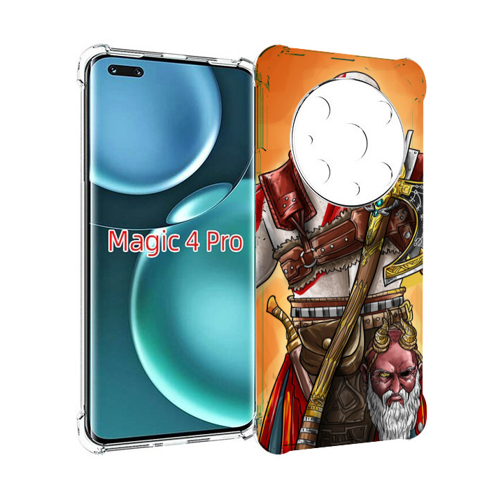 

Чехол MyPads God of War для Honor Magic4 Pro, Прозрачный, Tocco