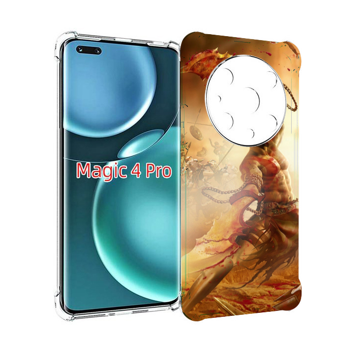 

Чехол MyPads God Of War III для Honor Magic4 Pro, Прозрачный, Tocco