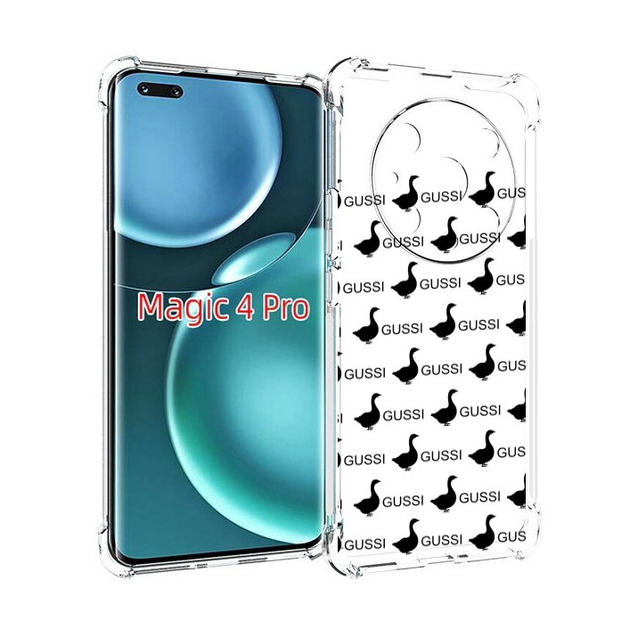 

Чехол MyPads GUSSI для Honor Magic4 Pro, Прозрачный, Tocco