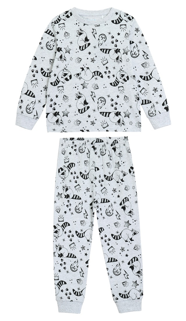 

Пижама детская Kari Kids AW24C1153, серый, 98, 236014