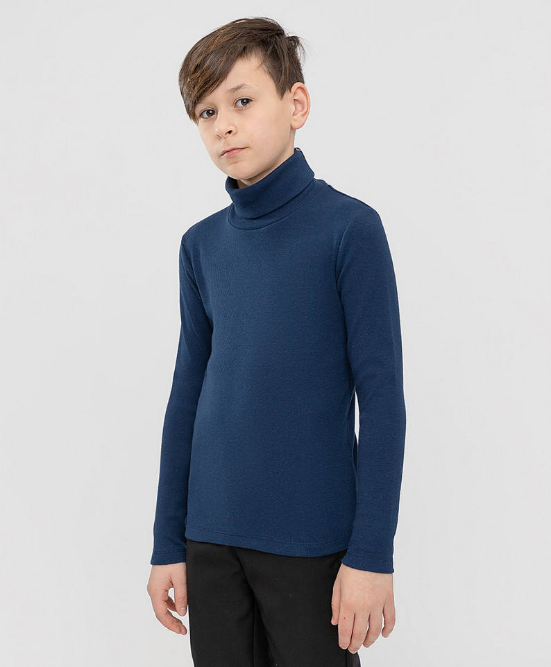 

Водолазка синяя Button Blue 134, 221BBBS18011000