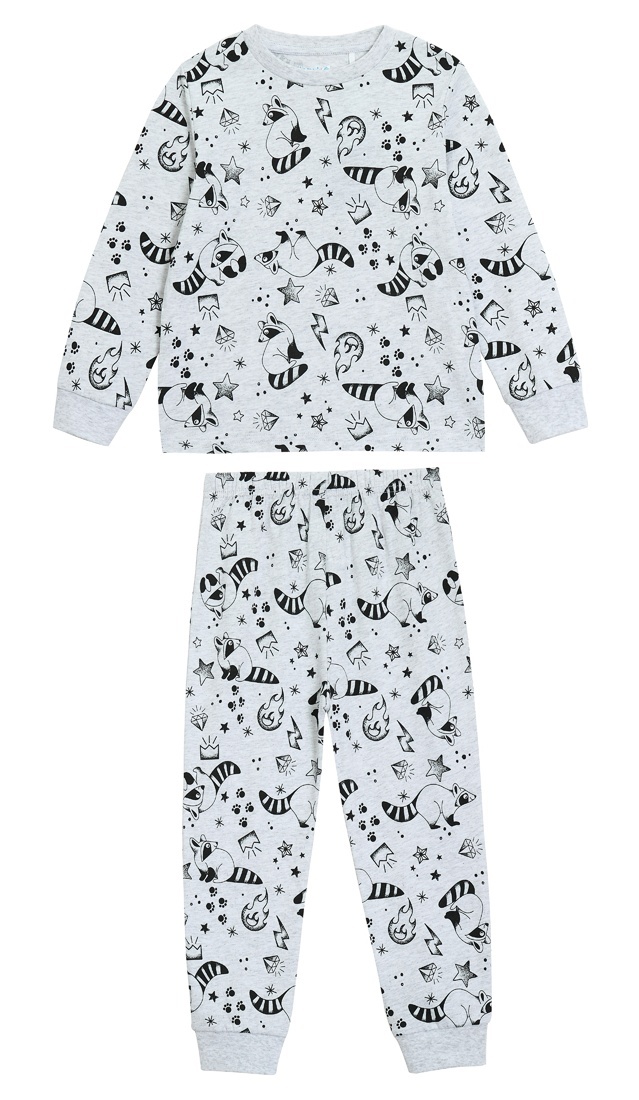 

Пижама детская Kari Kids AW24C1153, серый, 92, 236014