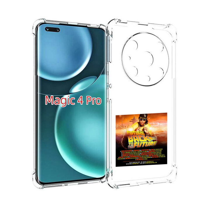

Чехол MyPads Future - Back To The Future для Honor Magic4 Pro, Прозрачный, Tocco