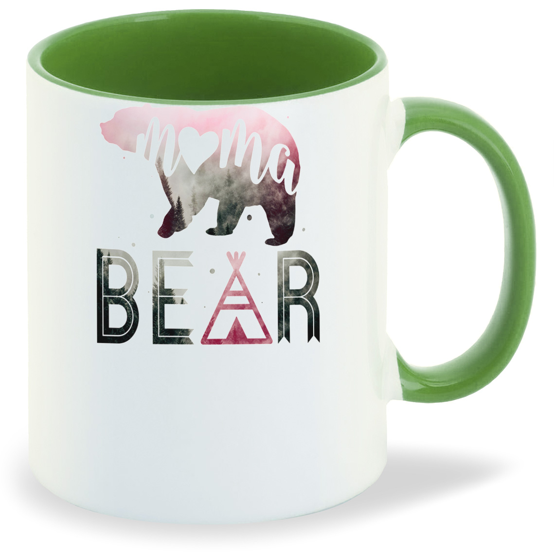 

Кружка CoolPodarok Семья. mama bear, Семья. mama bear