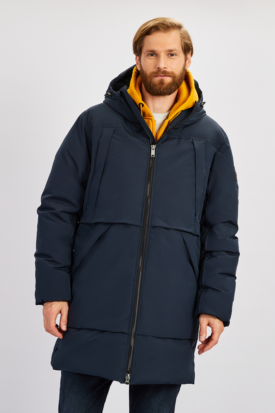 

Пуховик мужской Baon B5022501 синий XXL, B5022501