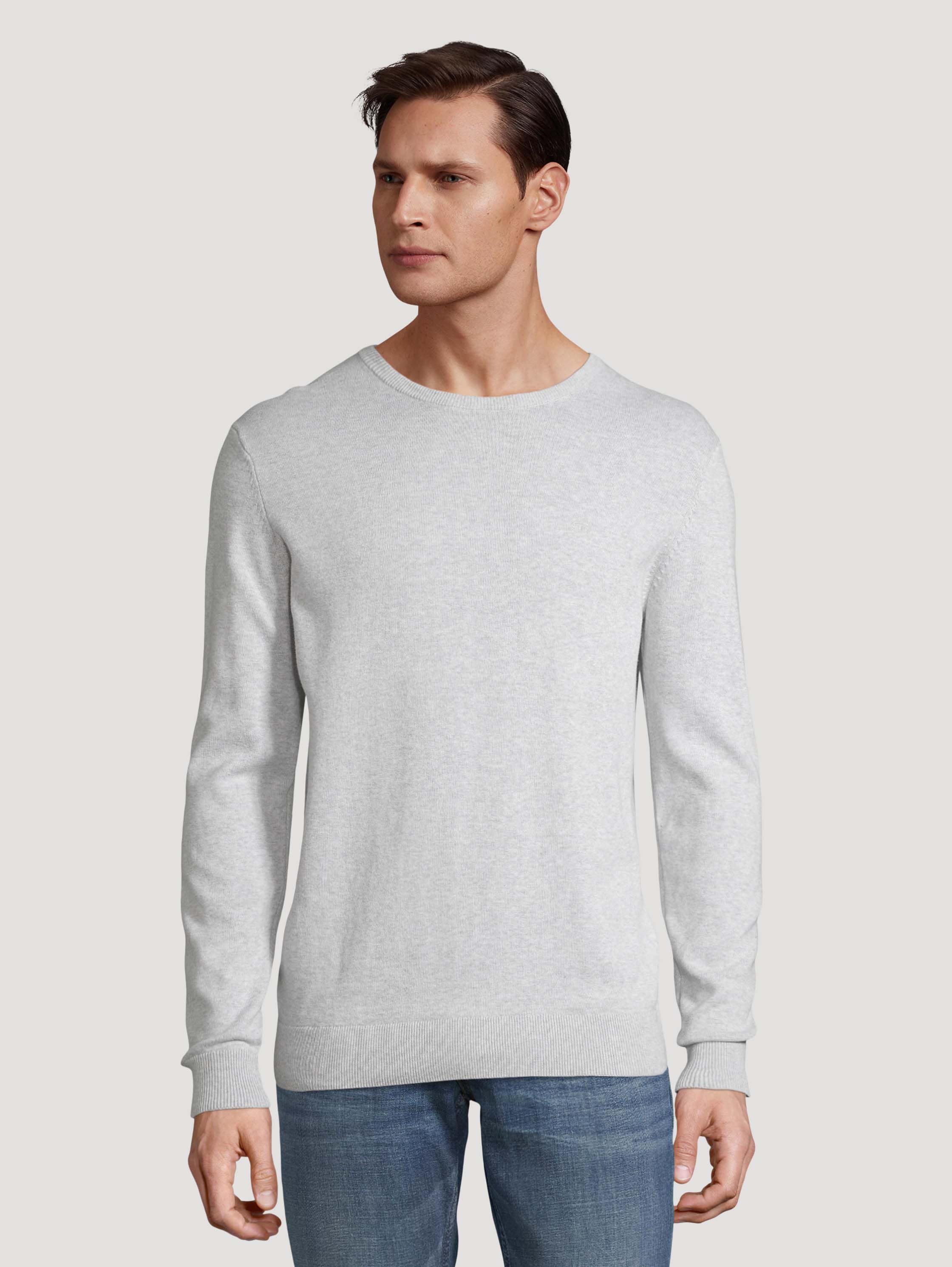 

Джемпер мужской TOM TAILOR 1031899 серый 2XL, 1031899