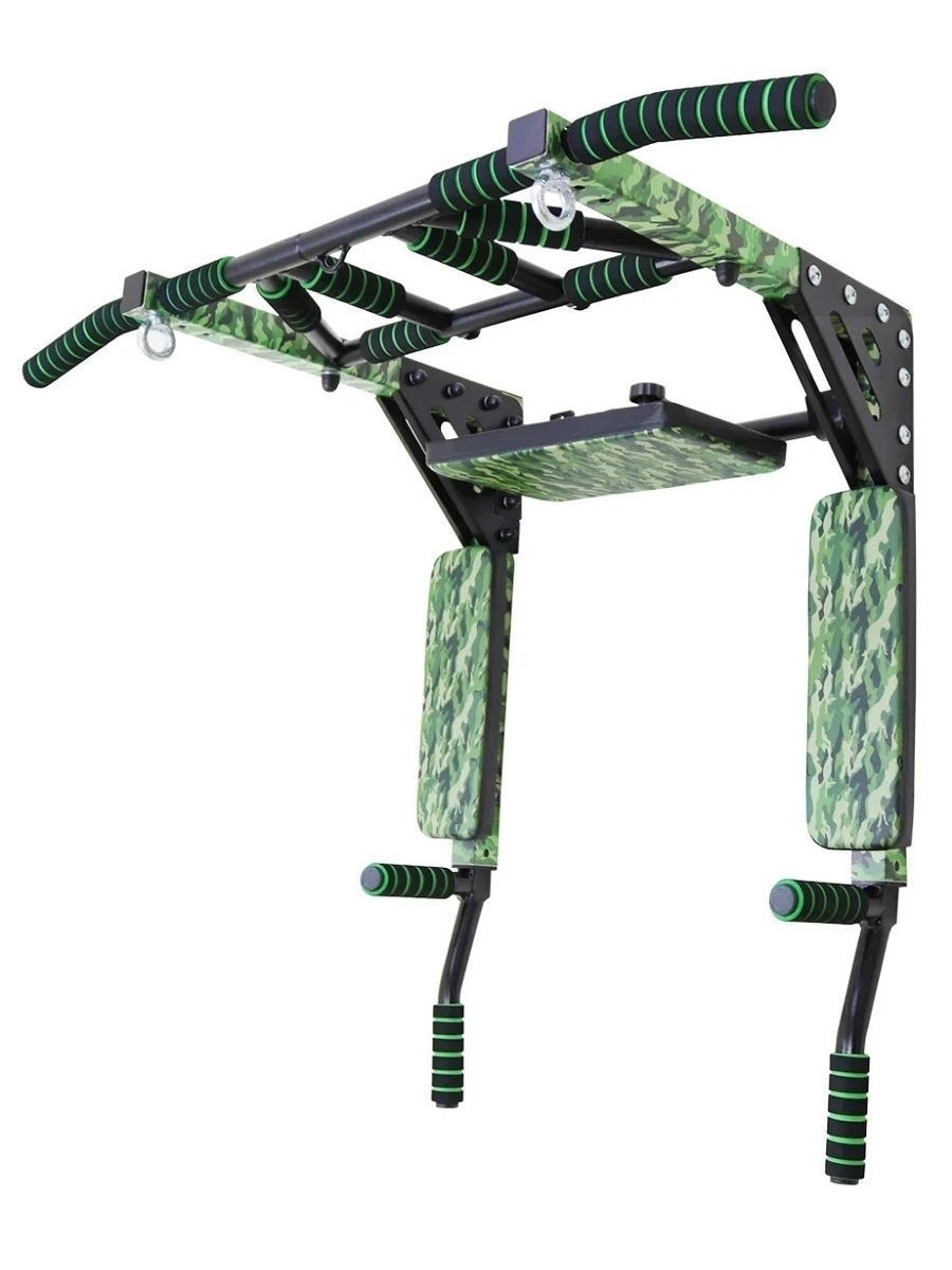 Турник-Брусья-Пресс 3в1 Sportlim Мультихват Усиленный Камуфляж 8150₽