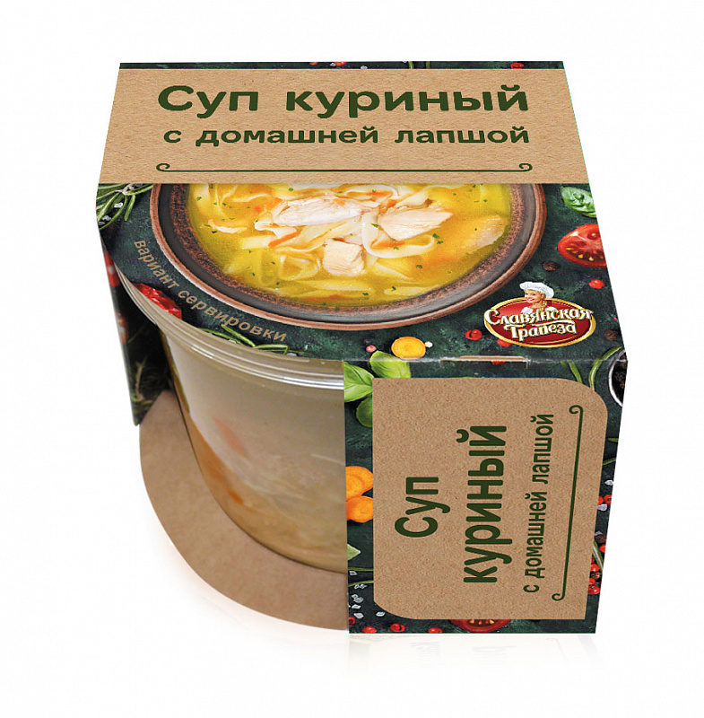 

Суп-крем Славянская Трапеза куриный 270 г