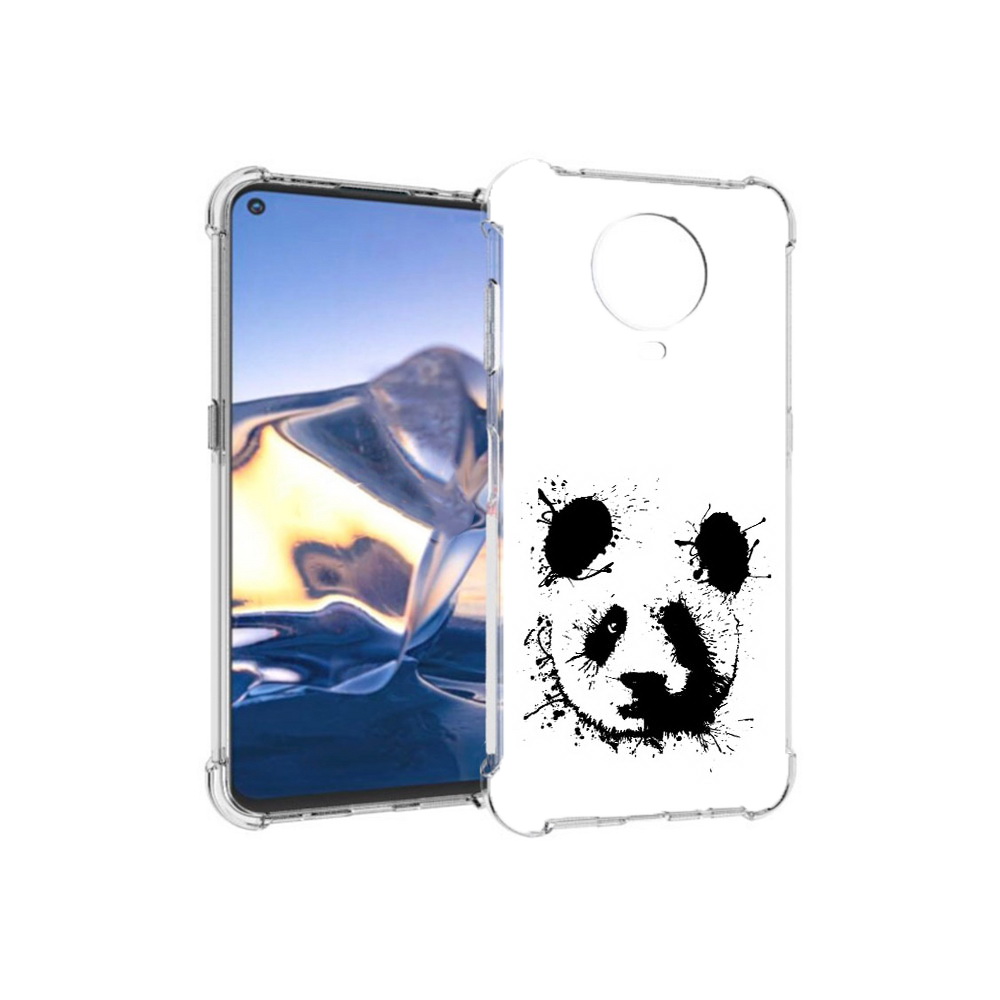 

Чехол MyPads Tocco для Nokia G10 клякса-панда (PT171673.98.389), Tocco