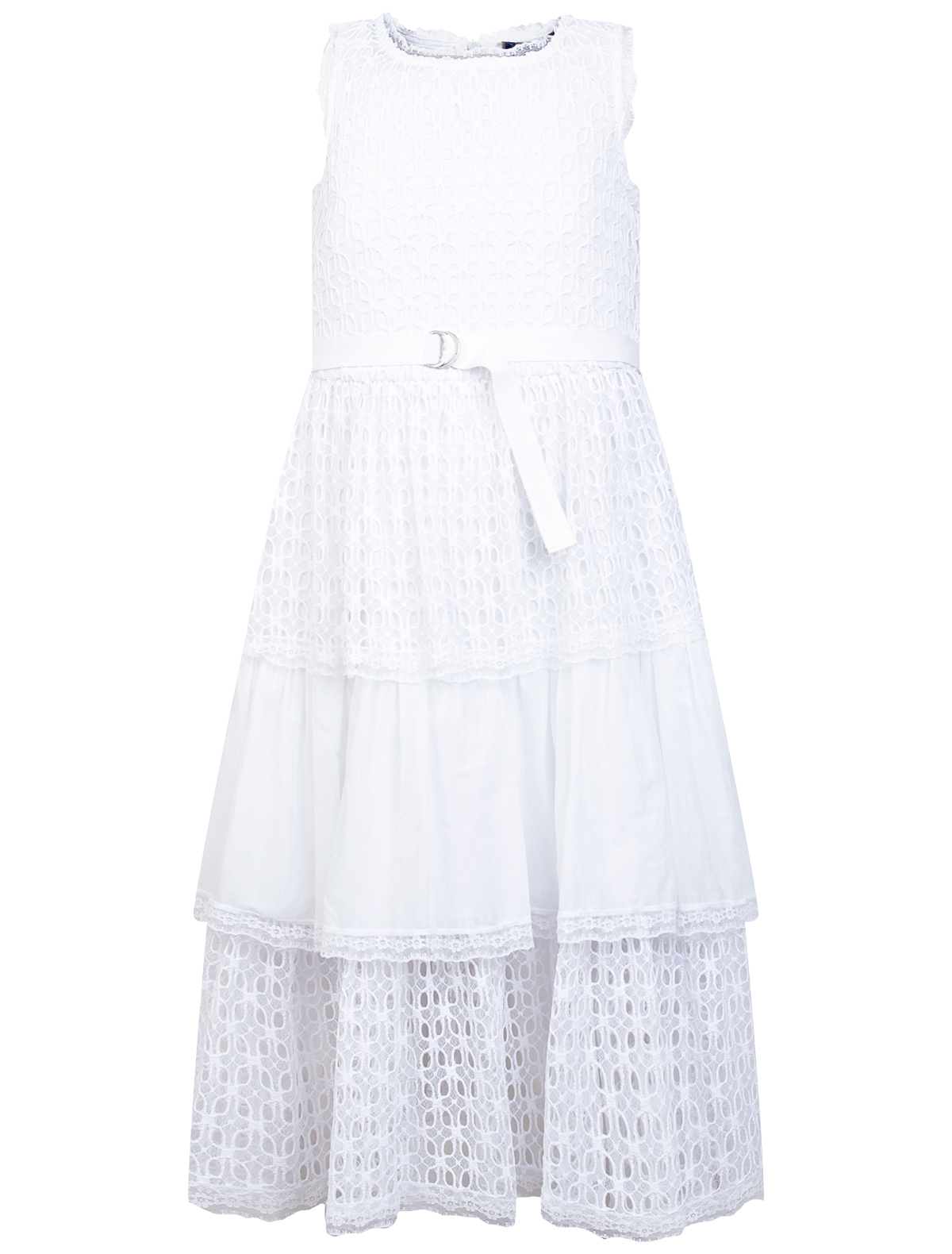 

Платье Ermanno Scervino цв. белый, р. 128, 46 I AB36 SAN
