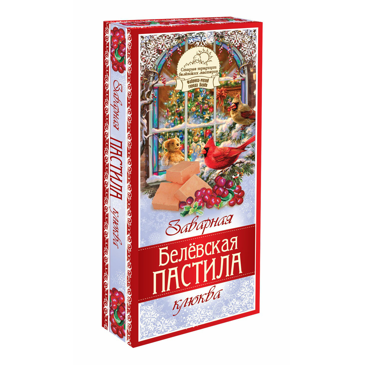 

Пастила Старые традиции Белевская Заварная клюквенная 250 г