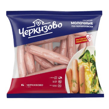 

Сосиски Черкизово Молочные по-черкизовски +-1,5 кг