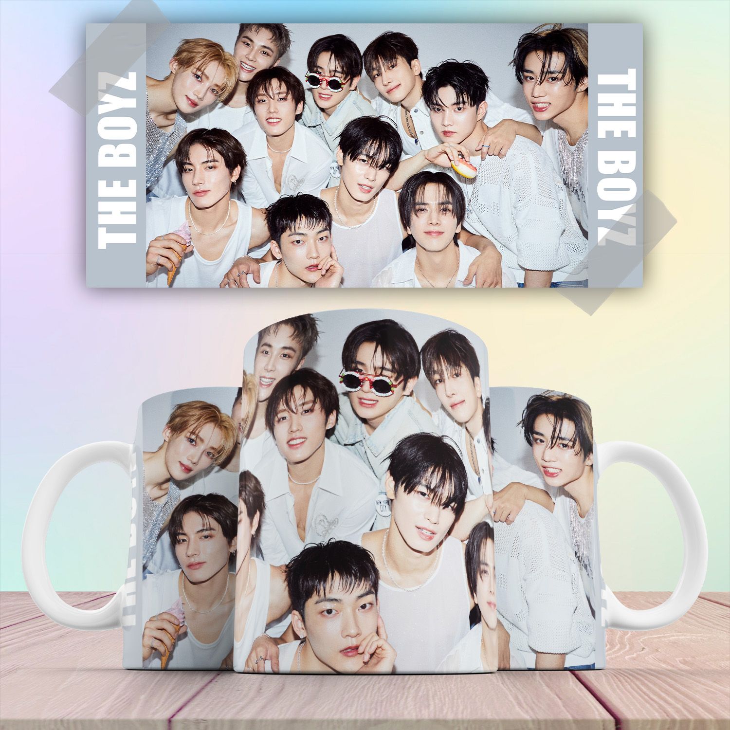 

Кружка The Boyz K-Pop 330 мл, Кружка Корейский музыкальная группа The Boyz К-поп K-pop 330 мл