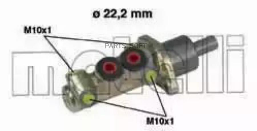 

Главный тормозной цилиндр (22.2mm)
