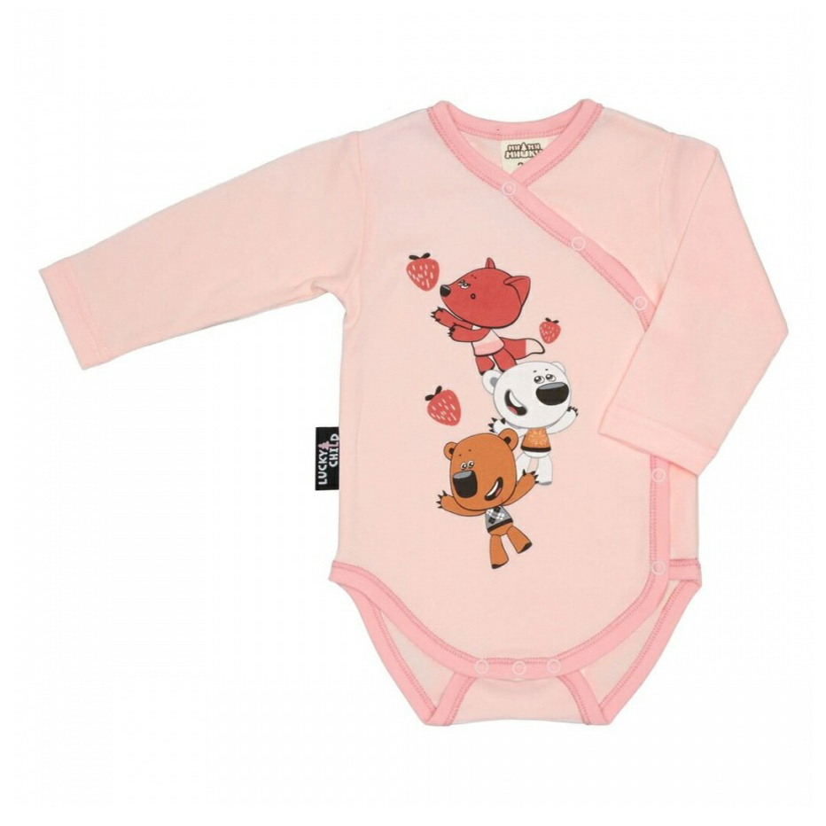 

Боди детское Lucky Child, светло-розовый, р. 62