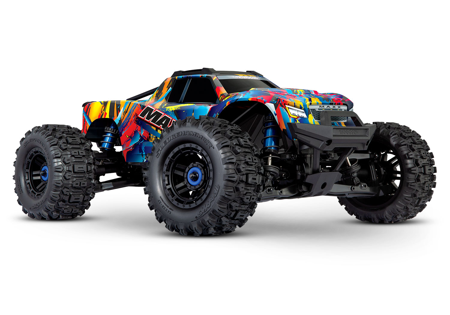 Радиоуправляемая машина Traxxas Maxx Wide TRA89086-4-RNR душа зверя