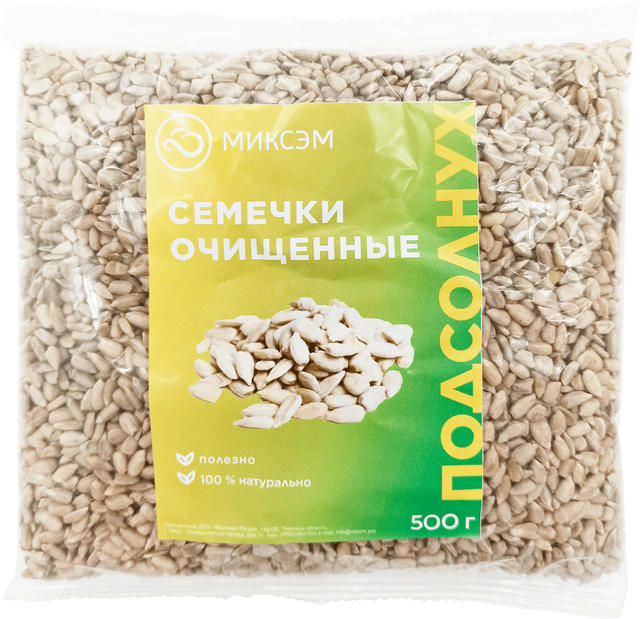 

Миксэм Подсолнух семена очищенные, 500 г