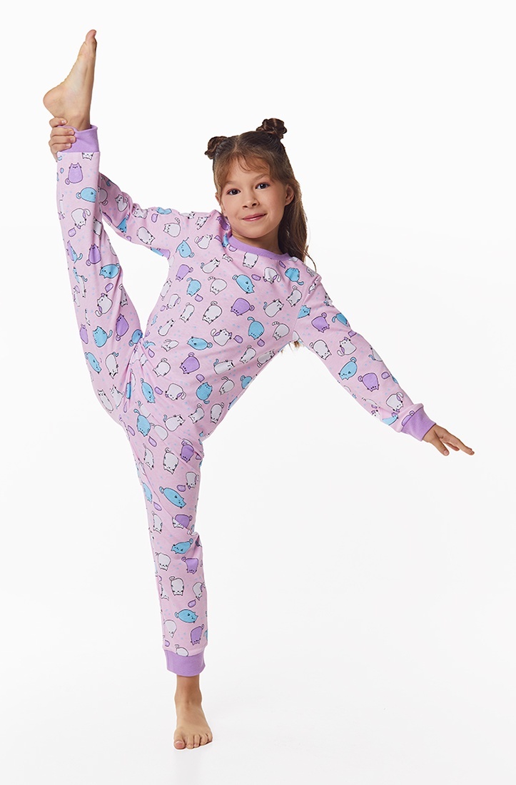 

Пижама детская Kari Kids AW24C1145, белый, 104, 236009