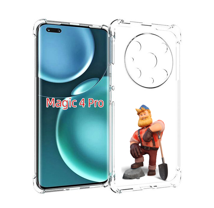 

Чехол MyPads FarmVille-2 для Honor Magic4 Pro, Прозрачный, Tocco