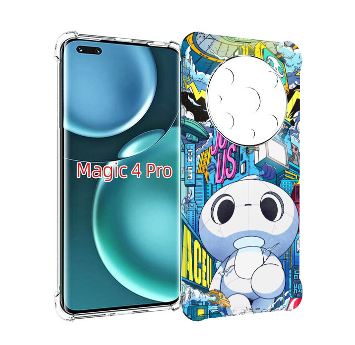 

Чехол MyPads FaceU для Honor Magic4 Pro, Прозрачный, Tocco