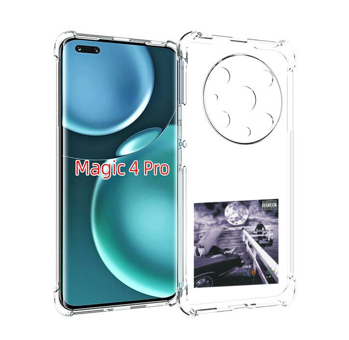 

Чехол MyPads Eminem THE SLIM SHADY LP для Honor Magic4 Pro, Прозрачный, Tocco