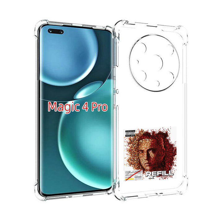 

Чехол MyPads Eminem RELAPSE, REFILL для Honor Magic4 Pro, Прозрачный, Tocco