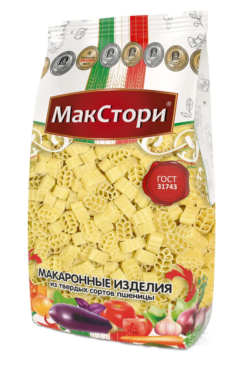 

Макаронные изделия Колосок МакСтори, 400 г, 8 шт., Колосок