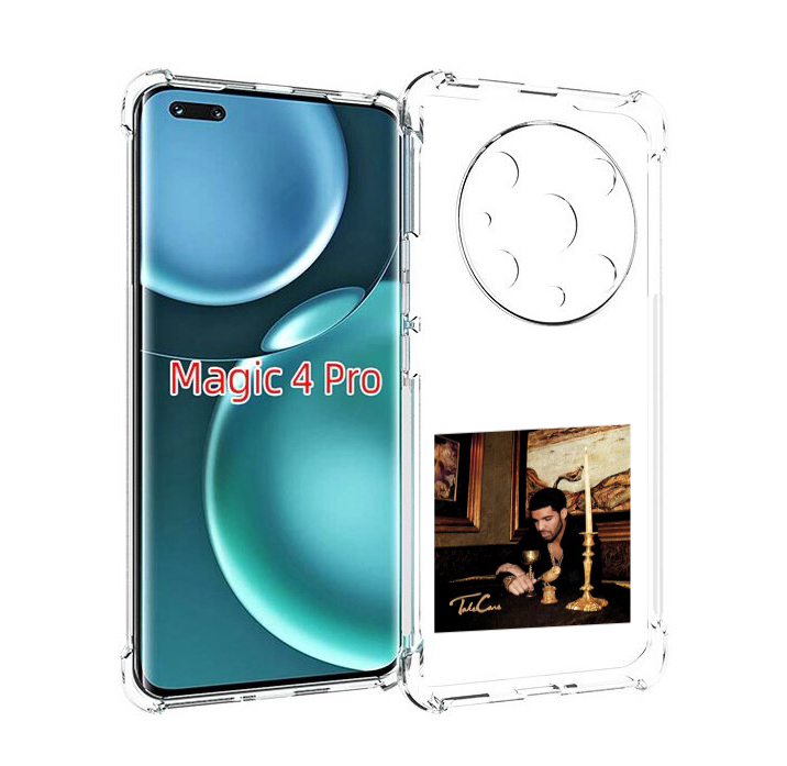 

Чехол MyPads Drake - Take Care для Honor Magic4 Pro, Прозрачный, Tocco