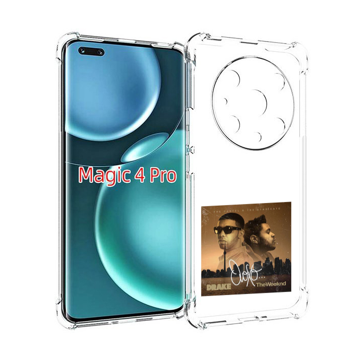 

Чехол MyPads Drake & The Weeknd - OVOXO для Honor Magic4 Pro, Прозрачный, Tocco