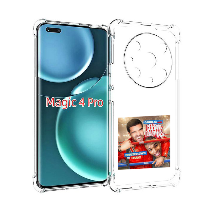 

Чехол MyPads Drake & Chris Brown - Celebrity Deathmatch для Honor Magic4 Pro, Прозрачный, Tocco