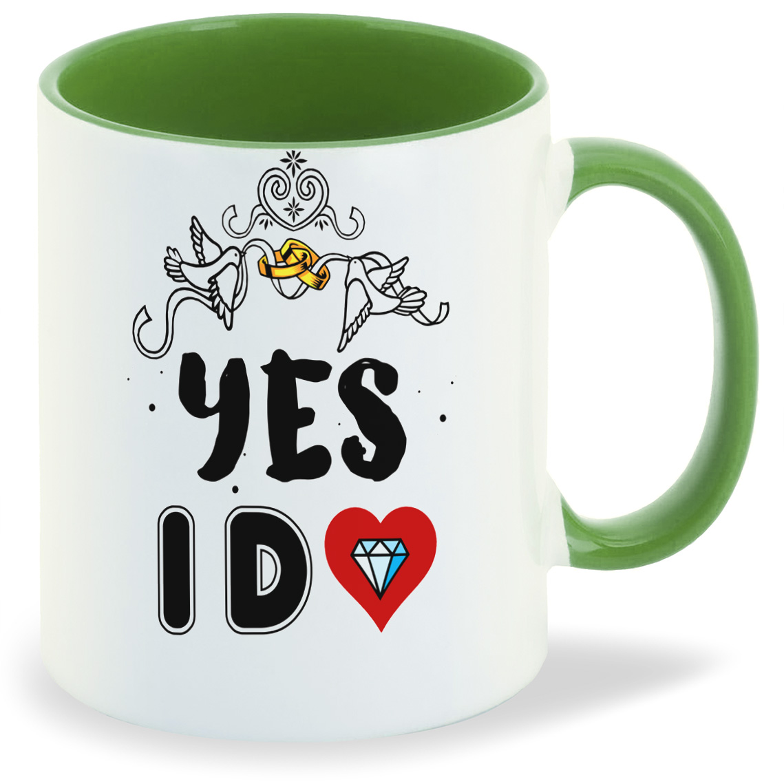 

Кружка CoolPodarok YES I DO, YES I DO