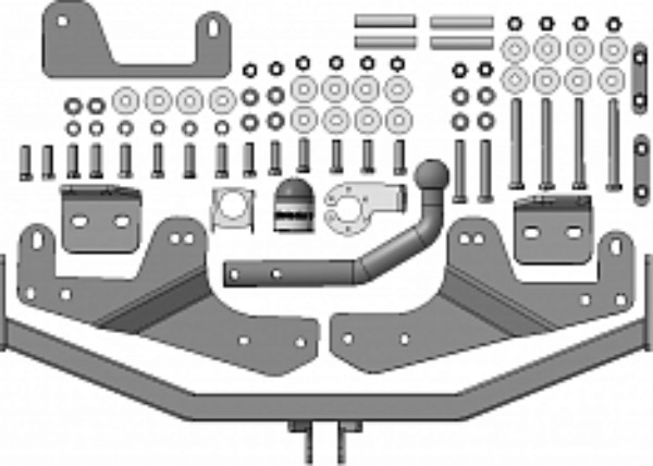 

мотодор фаркоп для hyundai h1; starex; grand starex 2008 - н.вmotodor.90912-a, motodor.90912-a