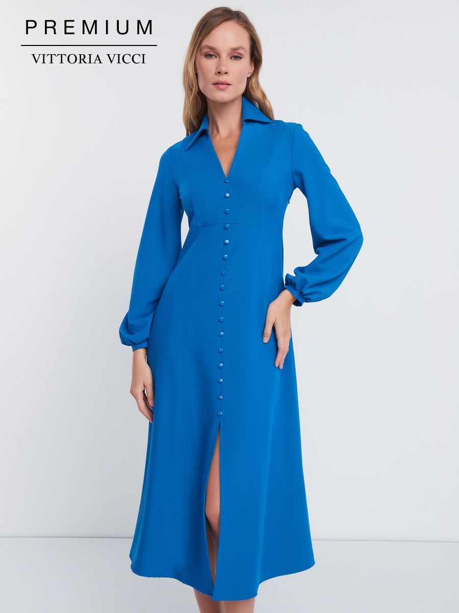 Платье женское Vittoria Vicci Р1-23-2-0-0-52704 синее M
