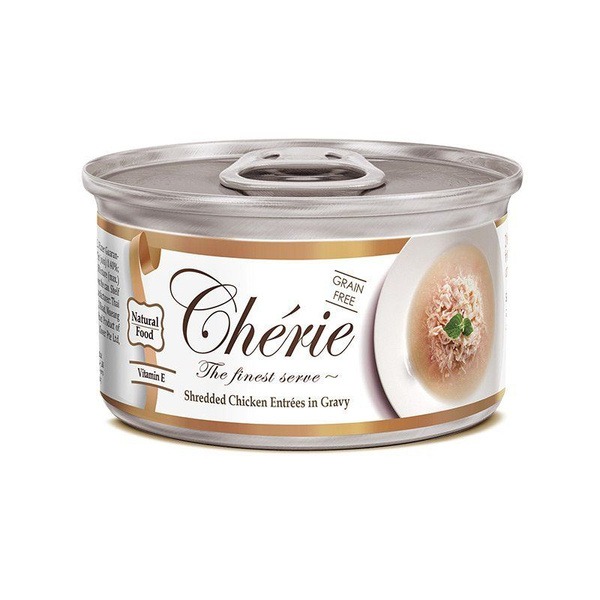 Консервы для кошек Pettric Cherie Signature Gravy курица 12шт по 80г 2510₽