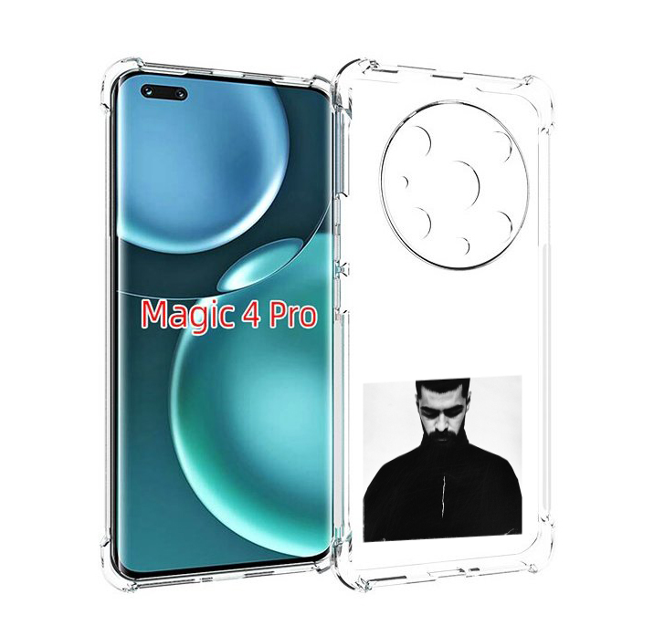 

Чехол MyPads Buster Keaton Miyagi мужской для Honor Magic4 Pro, Прозрачный, Tocco