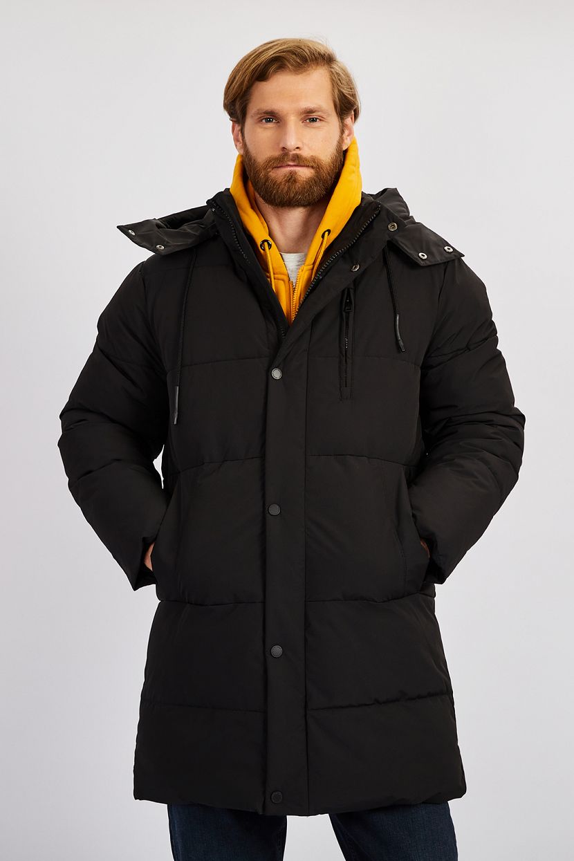 фото Зимняя куртка мужская baon b5422510 черная xxl