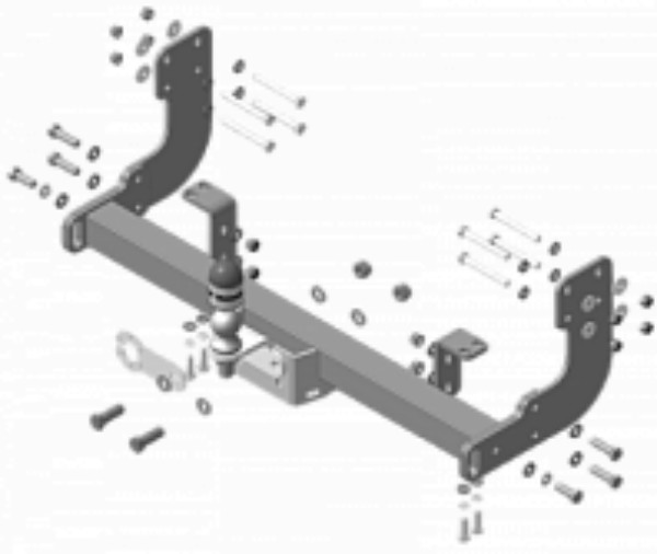 

мотодор фаркоп для mercedes sprinter classic 311; 2013-2018 motodor.91202-fe, motodor.91202-fe
