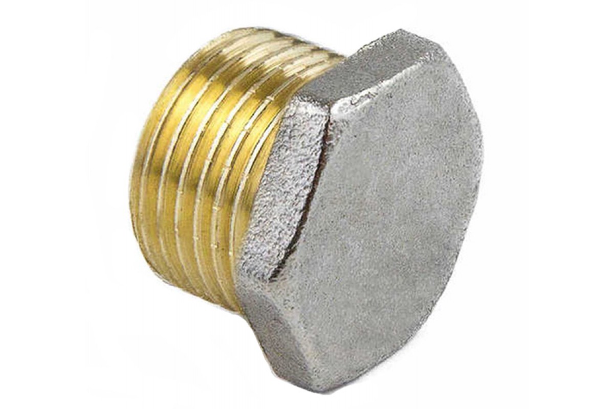 

Заглушка 1/2" НР никелированная латунь 6шт TIM DT002N