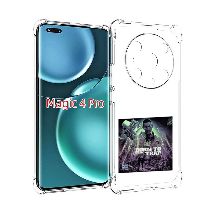 

Чехол MyPads Born to Trap Kizaru для Honor Magic4 Pro, Прозрачный, Tocco
