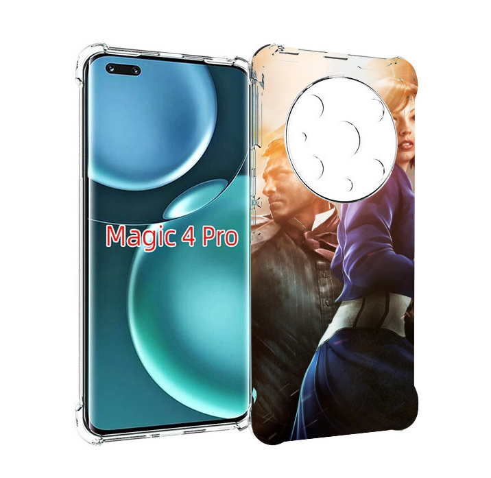 

Чехол MyPads Bioshock Infinite для Honor Magic4 Pro, Прозрачный, Tocco