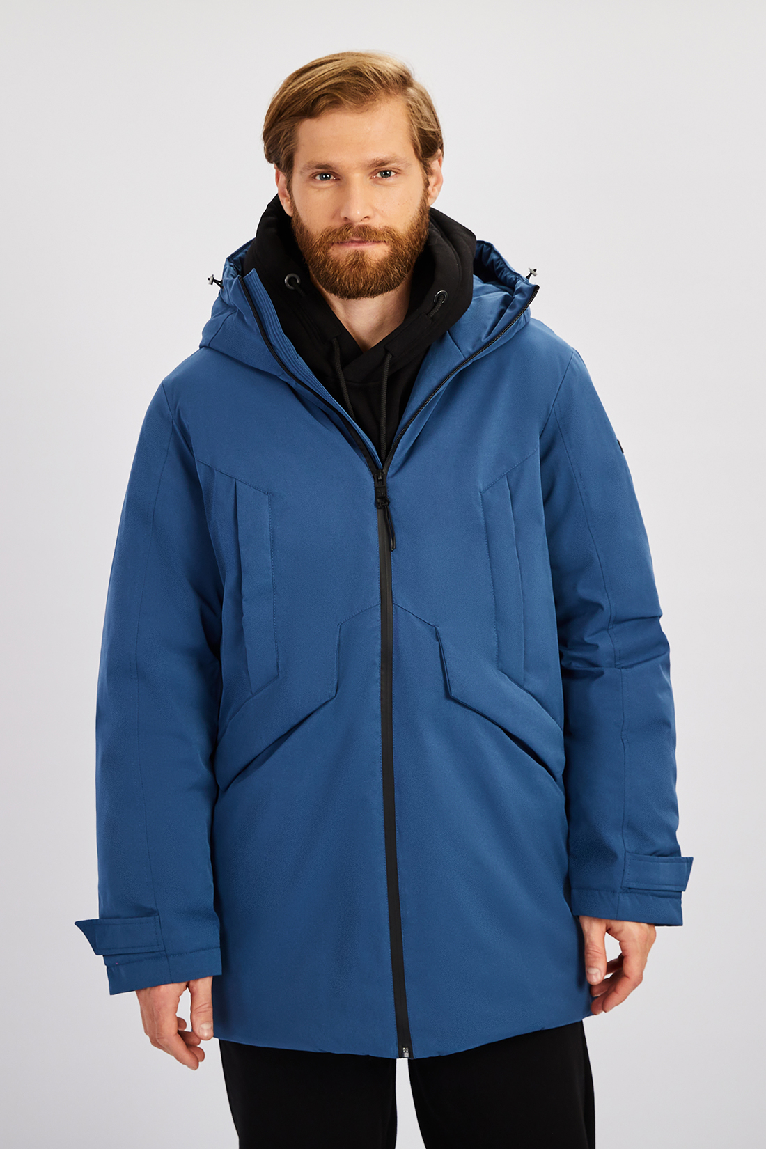 Зимняя куртка мужская Baon B5422504 синяя XXL
