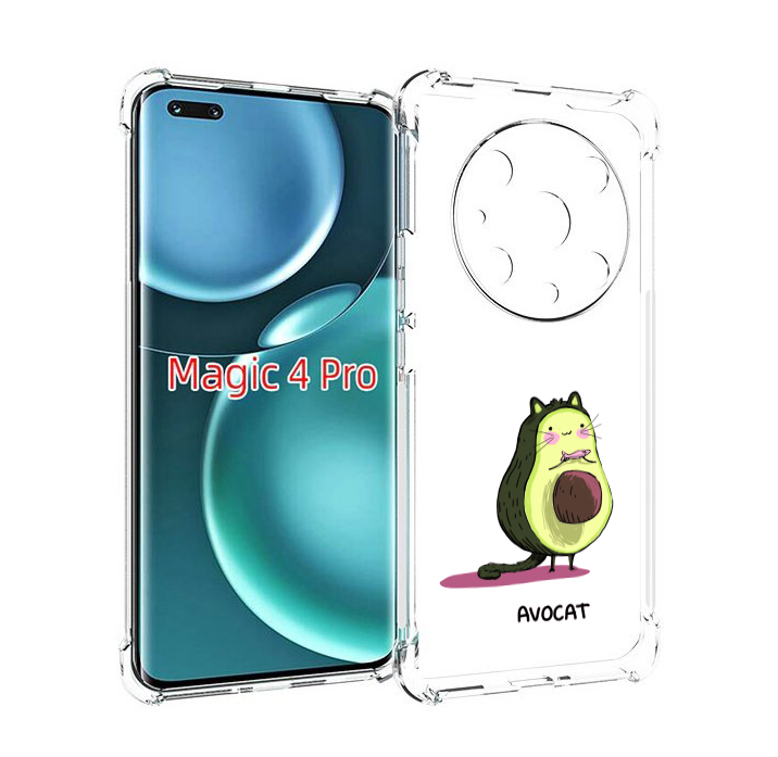 

Чехол MyPads Avocat для Honor Magic4 Pro, Прозрачный, Tocco