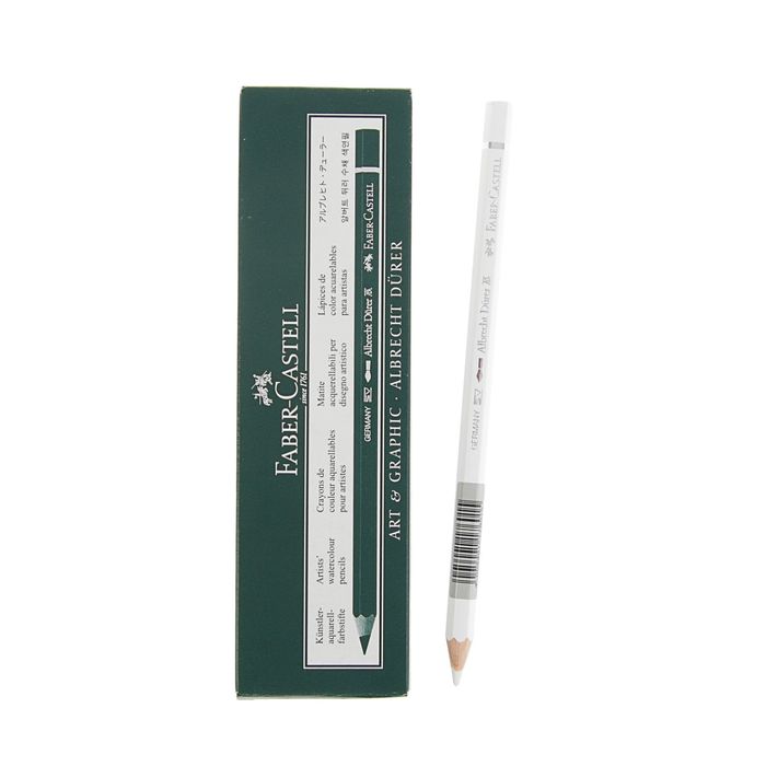 

Карандаш акварельный Faber-Castell Albrecht DURER®, 101 белый, ЦЕНА ЗА 1 ШТ