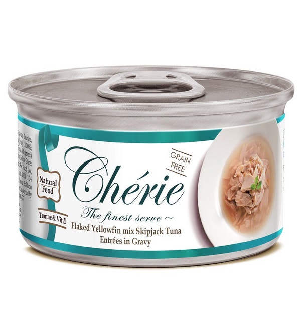 

Консервы для кошек Pettric Cherie Signature Gravy, тунец, 12шт по 80г