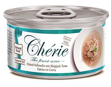 Влажный корм для кошек Pettric Cherie Signature, тунец, 80 г х 12 шт