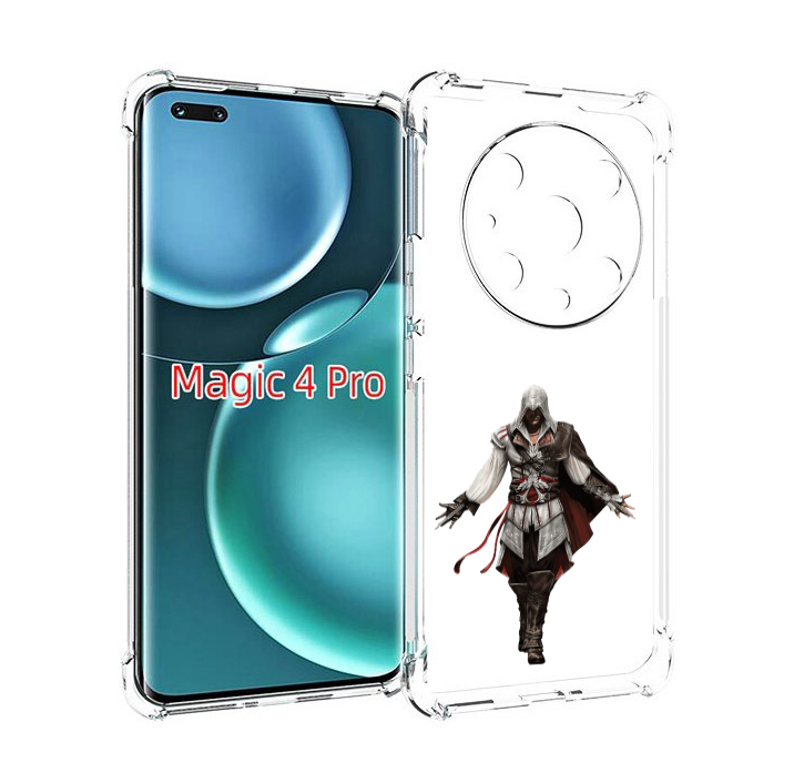 

Чехол MyPads Assassin's-Creed мужской для Honor Magic4 Pro, Прозрачный, Tocco