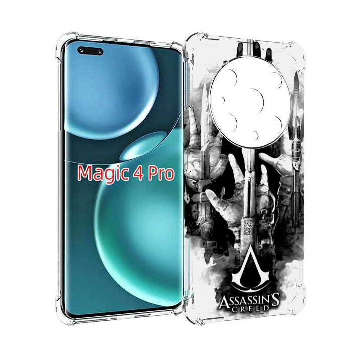 

Чехол MyPads Assassin's Creed скрытый клинок для Honor Magic4 Pro, Прозрачный, Tocco